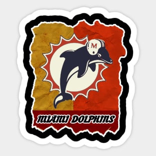 miami dolphins Sticker